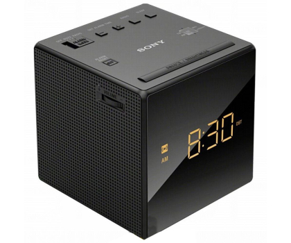 Radio i budzik SONY ICF-C1 czarny